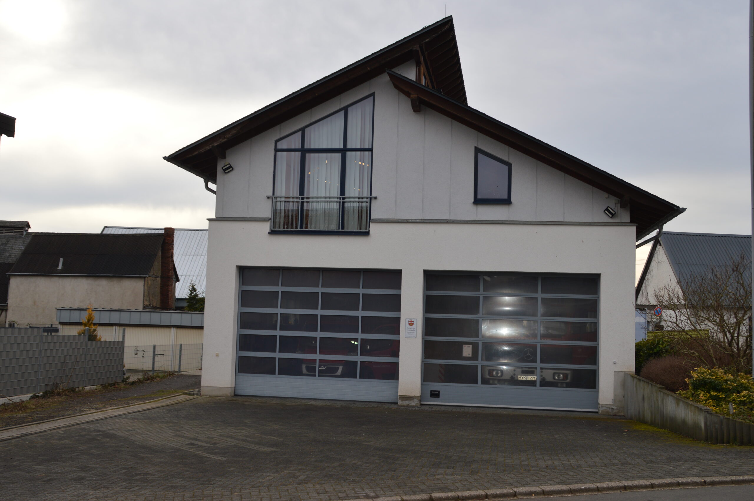 Das 2002 neu eröffnete Feuerwehr- und Gemeindehaus